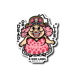 One Piece Big Mom B-Side Label Sticker Japan Exclusive