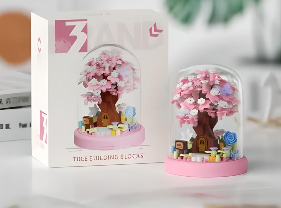 Arbor 3RAND Treehouse Series Sakura/Cherry Blossom Tree Building Blocks Set