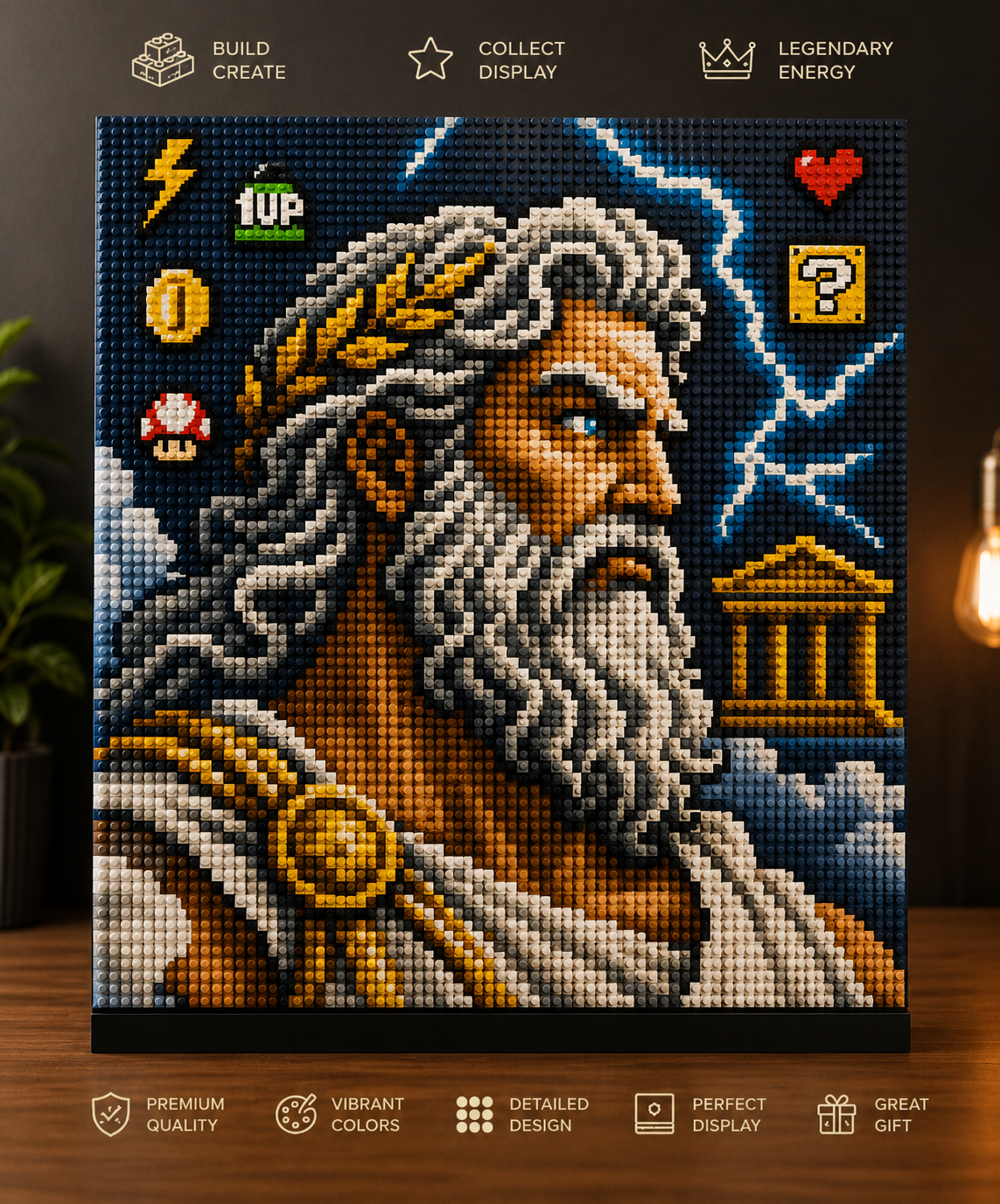 Pop Culture Collectible Portrait Building Blocks