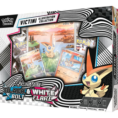 Pokemon TCG: Scarlet & Violet Black and White Victini Illustration Collection
