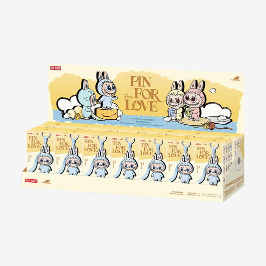 Pop Mart LABUBU THE MONSTERS  - Pin for Love Series-Vinyl Plush Pendant Blind Box (A-M)