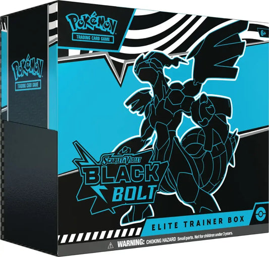 Pokemon TCG: Scarlet & Violet Black and White Black Bolt Elite Trainer Box