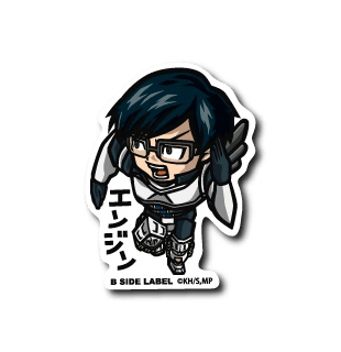 My Hero Academia Tenya Iida B-Side Label Sticker