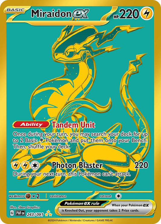 Miraidon ex - SV: Paldean Fates (PAF)