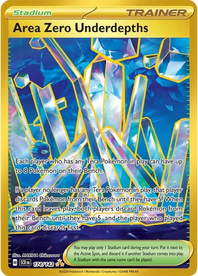 Area Zero Underdepths - 174/142 - SV07: Stellar Crown (SCR)