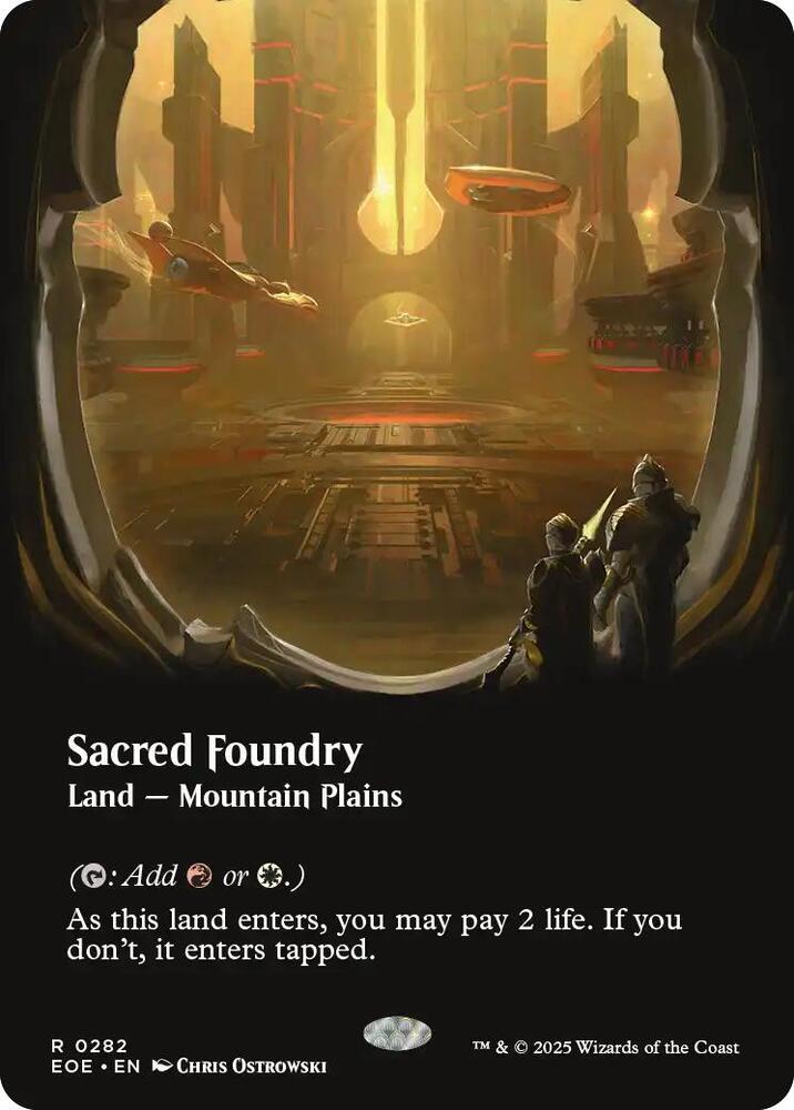 Sacred Foundry (Borderless) - Edge of Eternities (EOE)