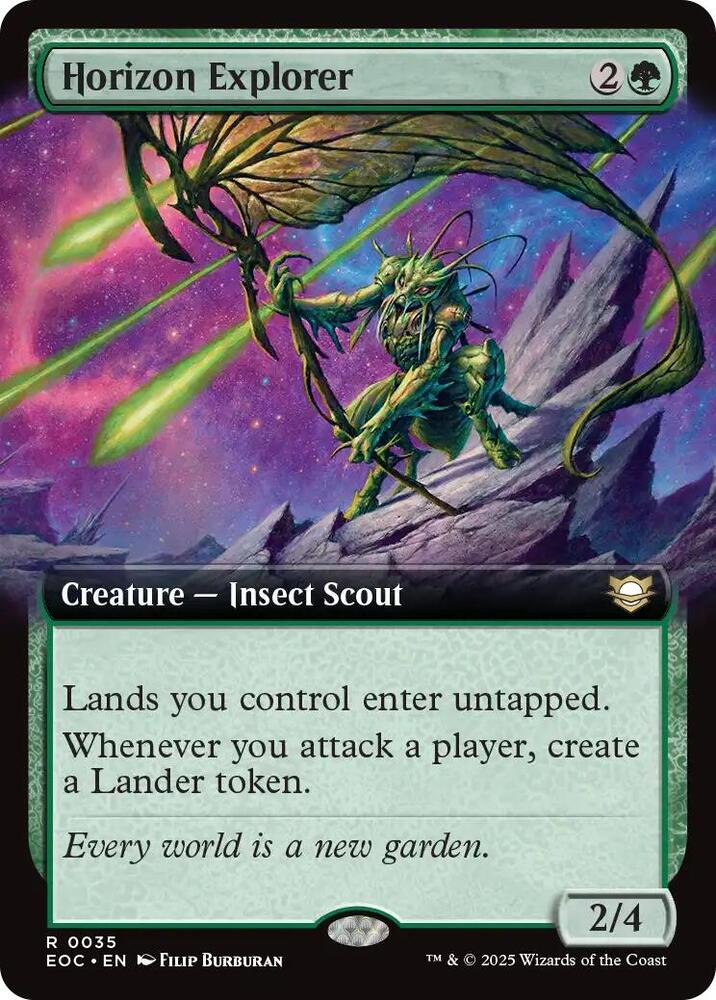 Horizon Explorer (Extended Art) - Commander: Edge of Eternities (EOC)