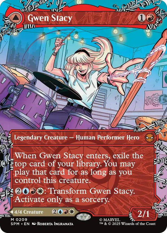 Gwen Stacy (0209) (Borderless) - Marvel's Spider-Man (SPM)