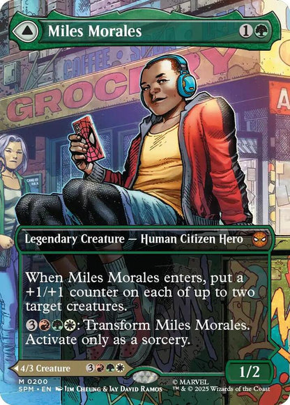 Miles Morales (0200) (Borderless) - Marvel's Spider-Man (SPM)