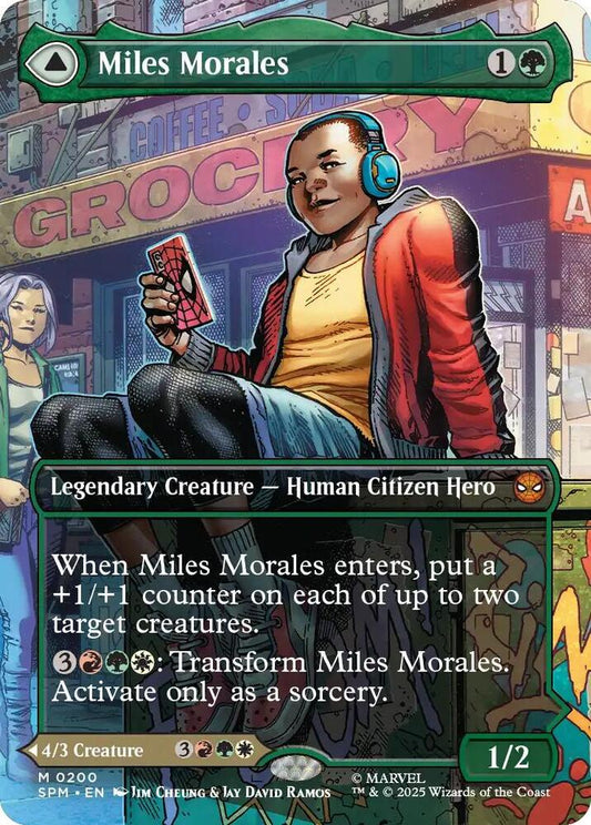Miles Morales (0200) (Borderless) - Marvel's Spider-Man (SPM)