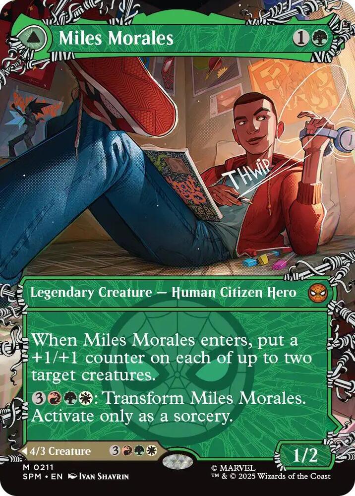Miles Morales (0211) (Borderless) - Marvel's Spider-Man (SPM)