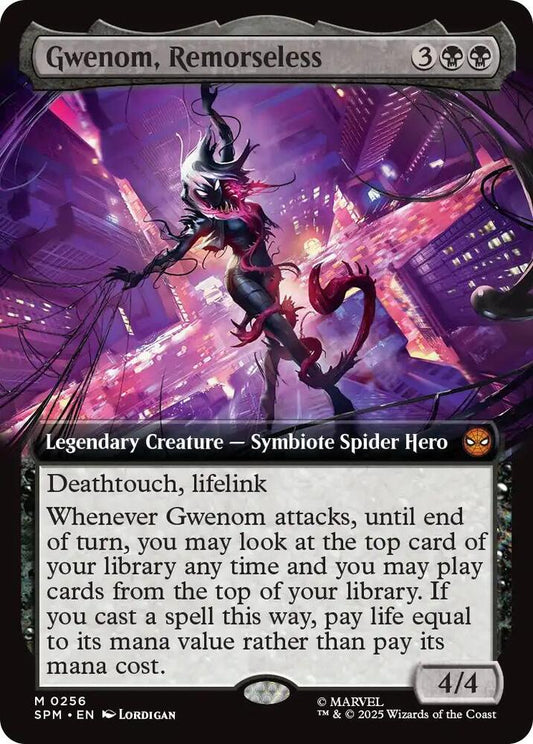 Gwenom, Remorseless (Extended Art) - Marvel's Spider-Man (SPM) Non Foil