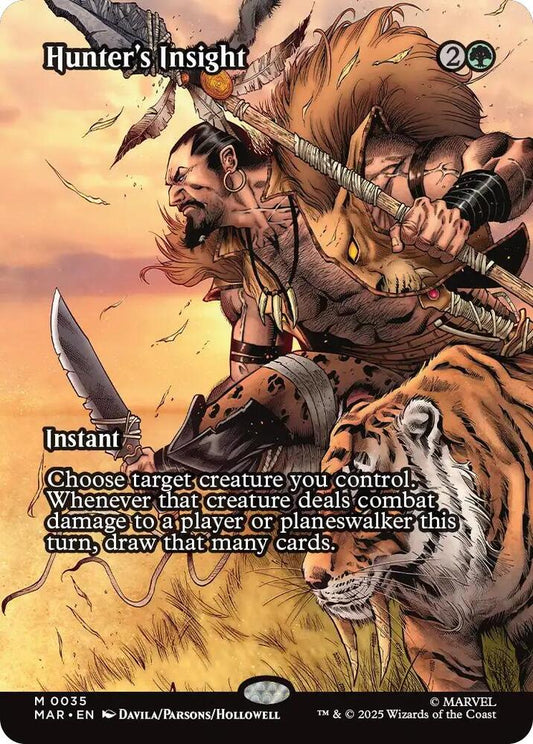 Hunter's Insight (Borderless) - Marvel Universe Eternal-Legal (MAR)