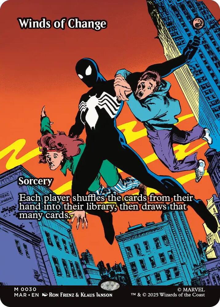 Winds of Change (Borderless) - Marvel Universe Eternal-Legal (MAR) Non Foil