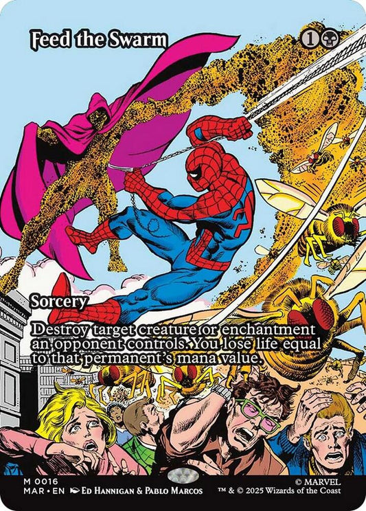Feed the Swarm (Borderless) - Marvel Universe Eternal-Legal (MAR)