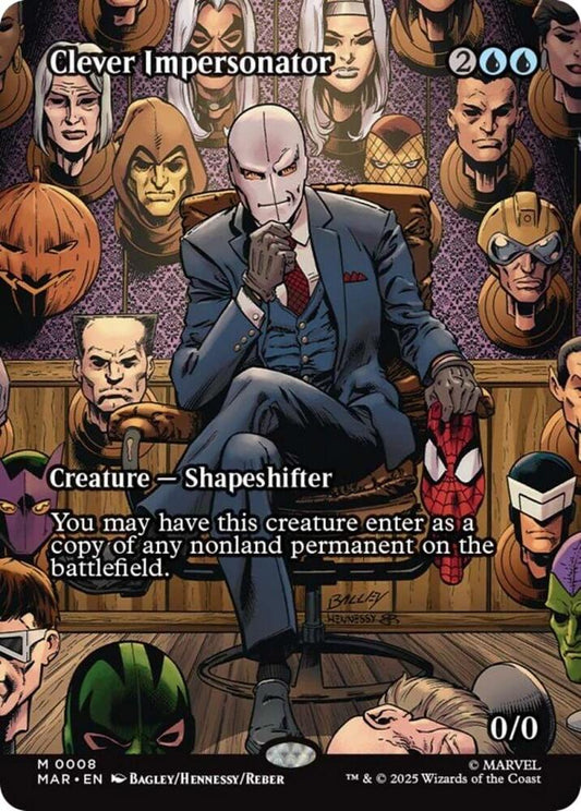 Clever Impersonator (Borderless) - Marvel Universe Eternal-Legal (MAR)