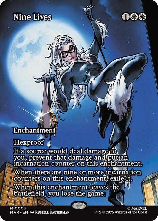 Nine Lives (Borderless) - Marvel Universe Eternal-Legal (MAR)