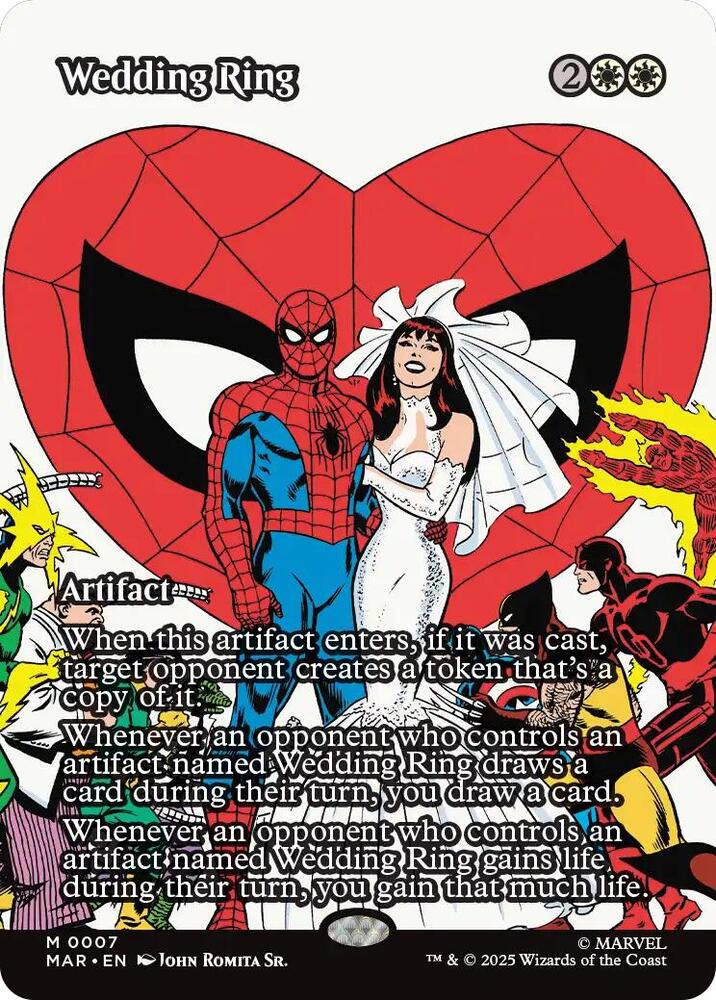 Wedding Ring (Borderless) - Marvel Universe Eternal-Legal (MAR)
