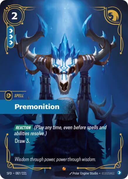 Premonition - Spiritforged (SFD)