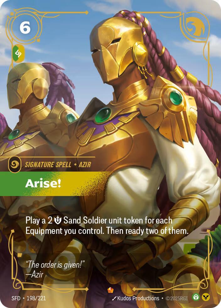 Arise! - Spiritforged (SFD)