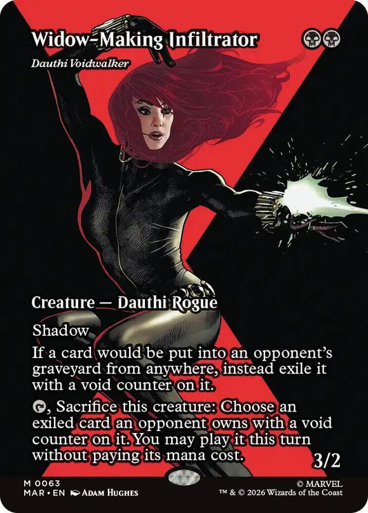 Widow-Making Infiltrator - Dauthi Voidwalker (Borderless) - Marvel Universe Eternal-Legal (MAR)