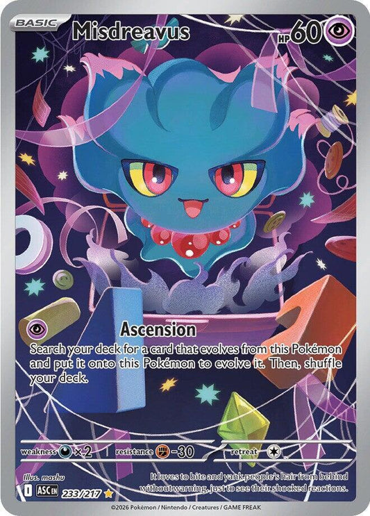 Misdreavus - 233/217 - ME: Ascended Heroes (ASC)