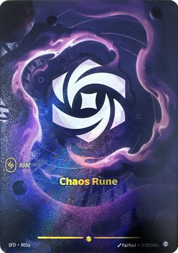 Chaos Rune (Alternate Art) - Spiritforged (SFD)