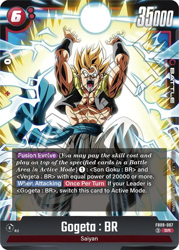 Gogeta : BR - FB09-007 - Dual Evolution (FB09)