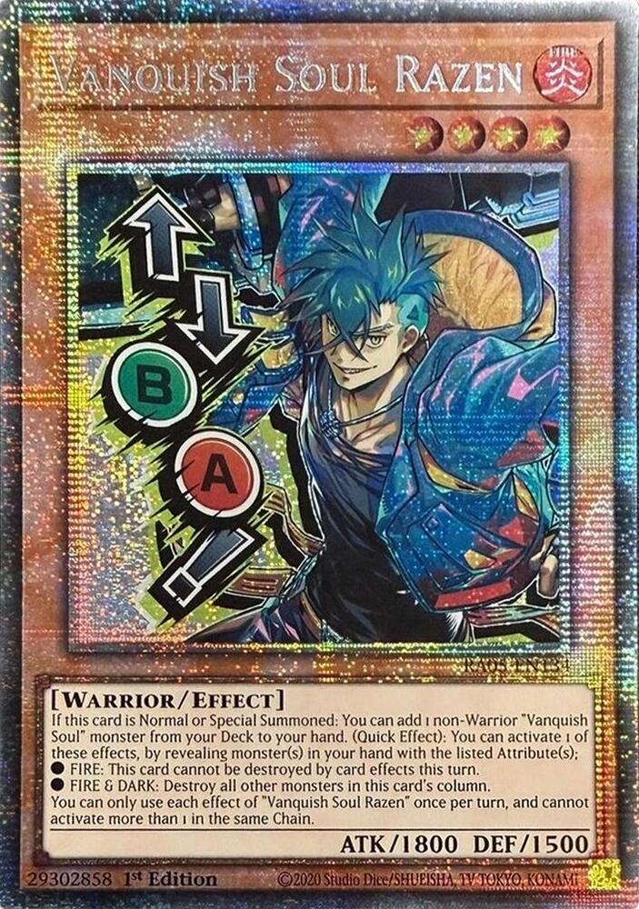 Vanquish Soul Razen (Starlight Rare) (Stamp) - Rarity Collection 5 (RA05)