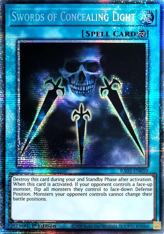 Swords of Concealing Light (Starlight Rare) - Rarity Collection 5 (RA05)