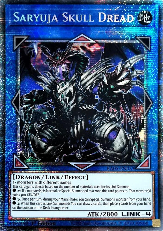 Saryuja Skull Dread (Starlight Rare) - Rarity Collection 5 (RA05)