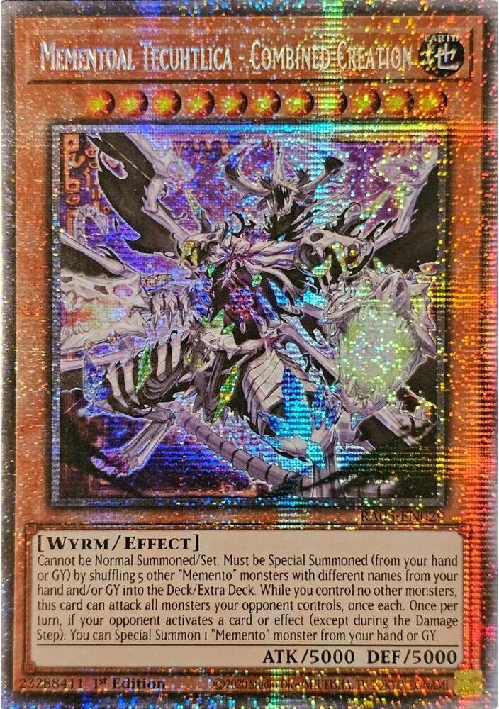 Mementoal Tecuhtlica - Combined Creation (Starlight Rare) - Rarity Collection 5 (RA05)