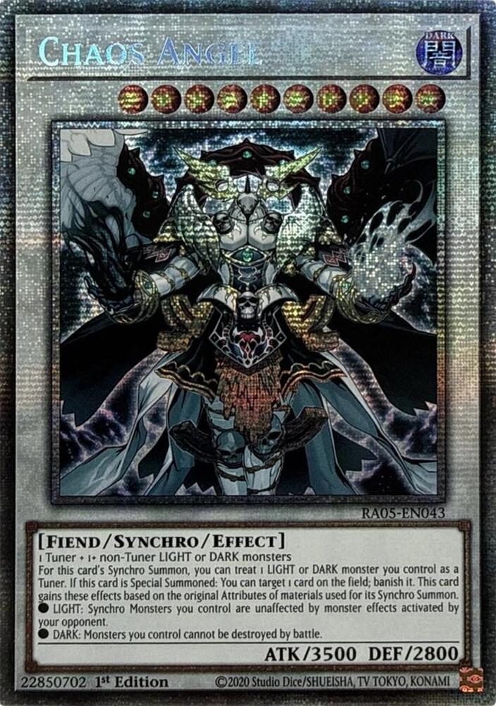 Chaos Angel (Starlight Rare) - Rarity Collection 5 (RA05)