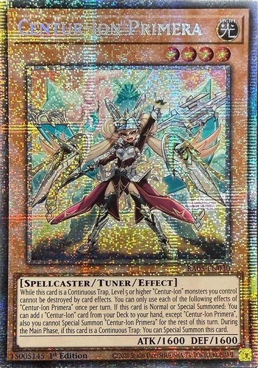 Centur-Ion Primera (Starlight Rare) - Rarity Collection 5 (RA05)