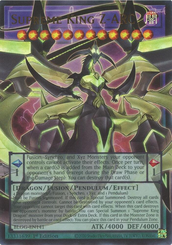 Supreme King Z-ARC - Battles of Legend: Glorious Gallery (BLGG)