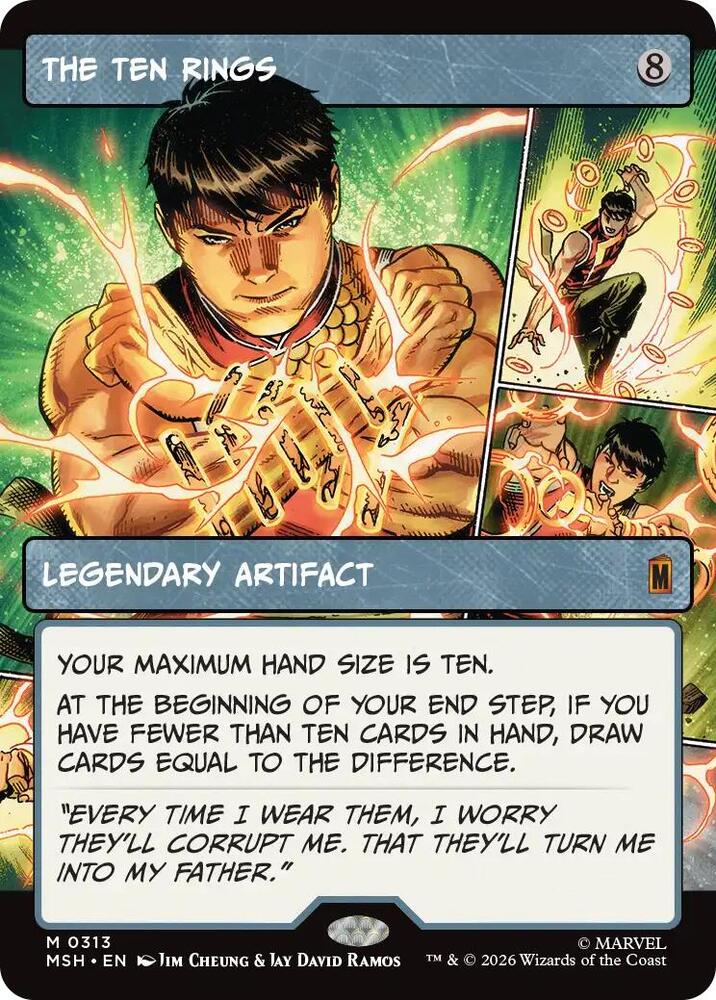 The Ten Rings (Borderless) - Marvel Super Heroes (MSH)