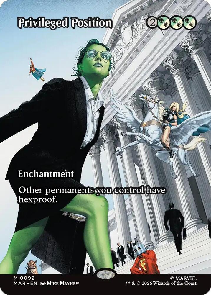 Privileged Position (Borderless) - Marvel Universe Eternal-Legal (MAR)