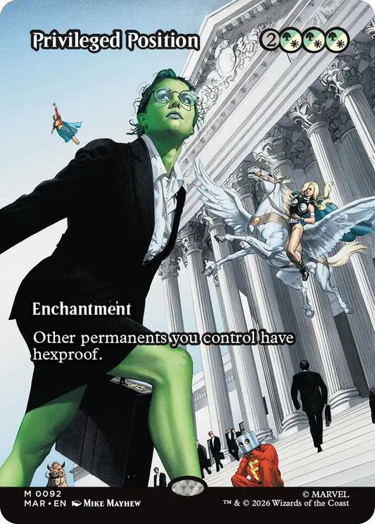 Privileged Position (Borderless) - Marvel Universe Eternal-Legal (MAR)