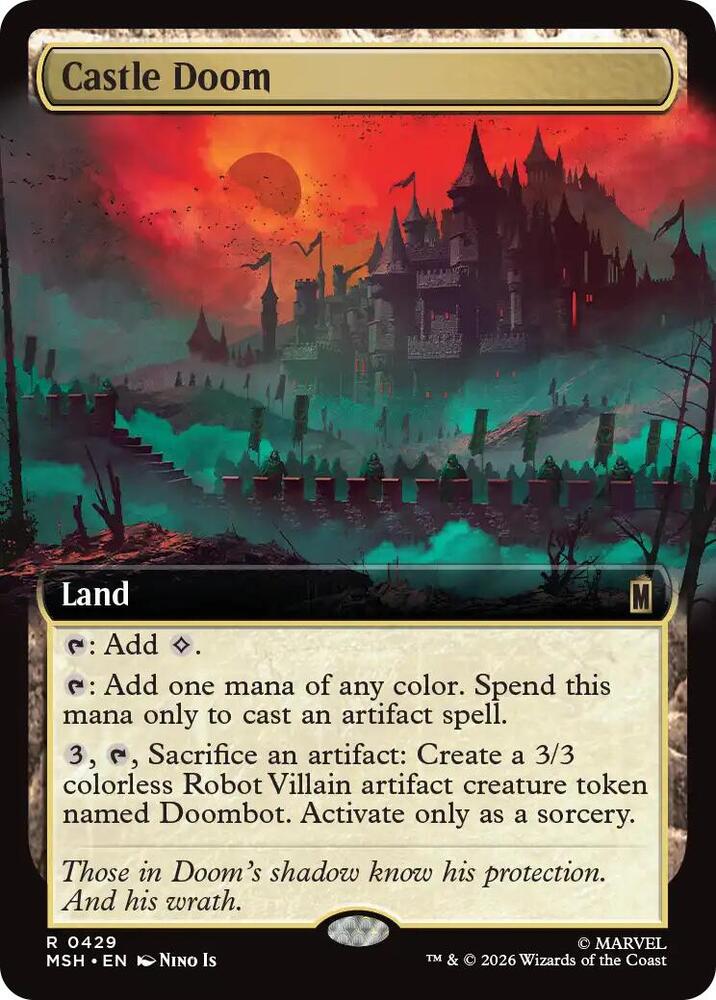 Castle Doom (Extended Art) - Marvel Super Heroes (MSH)