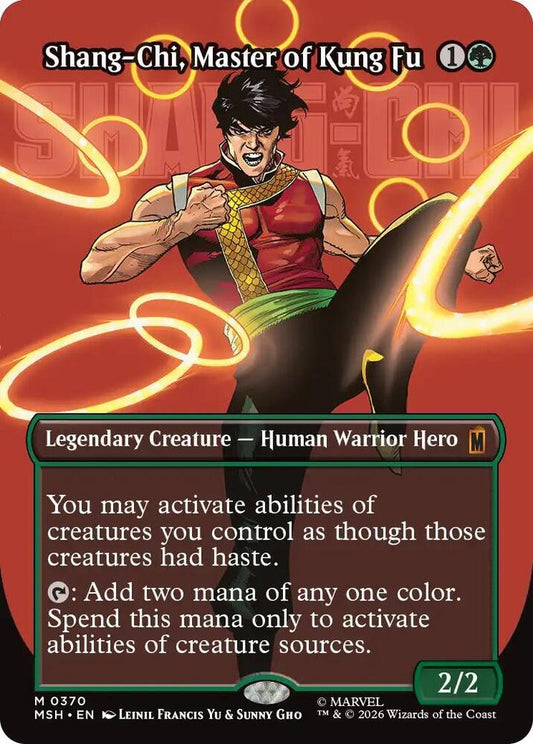 Shang-Chi, Master of Kung Fu (Borderless) (0370) - Marvel Super Heroes (MSH)
