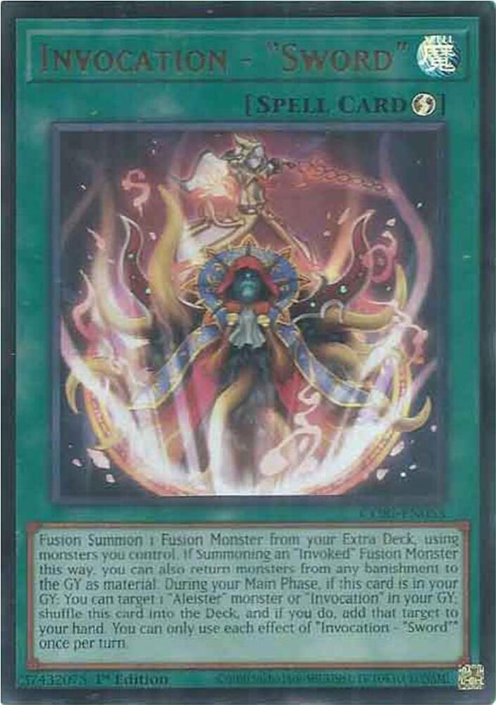 Invocation - "Sword" - Chaos Origins (CORI)