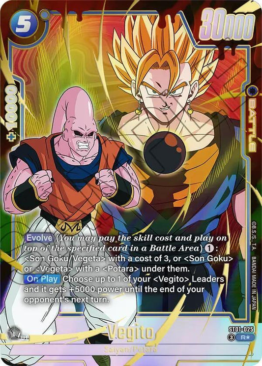 Vegito - ST01-025 (Alternate Art) - Story Booster 01 (ST01)