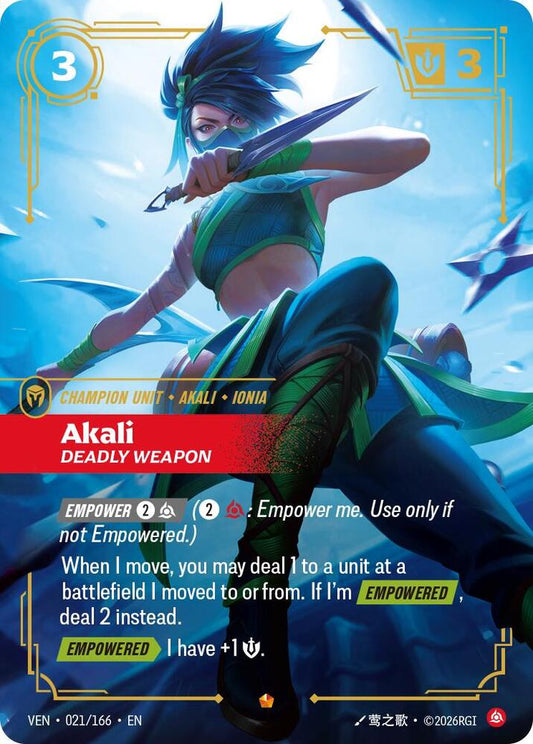 Akali - Deadly Weapon - Vendetta (VEN)
