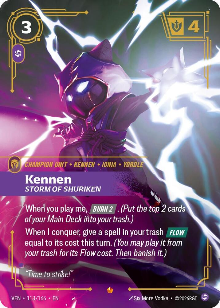 Kennen, Storm of Shuriken - Vendetta (VEN)