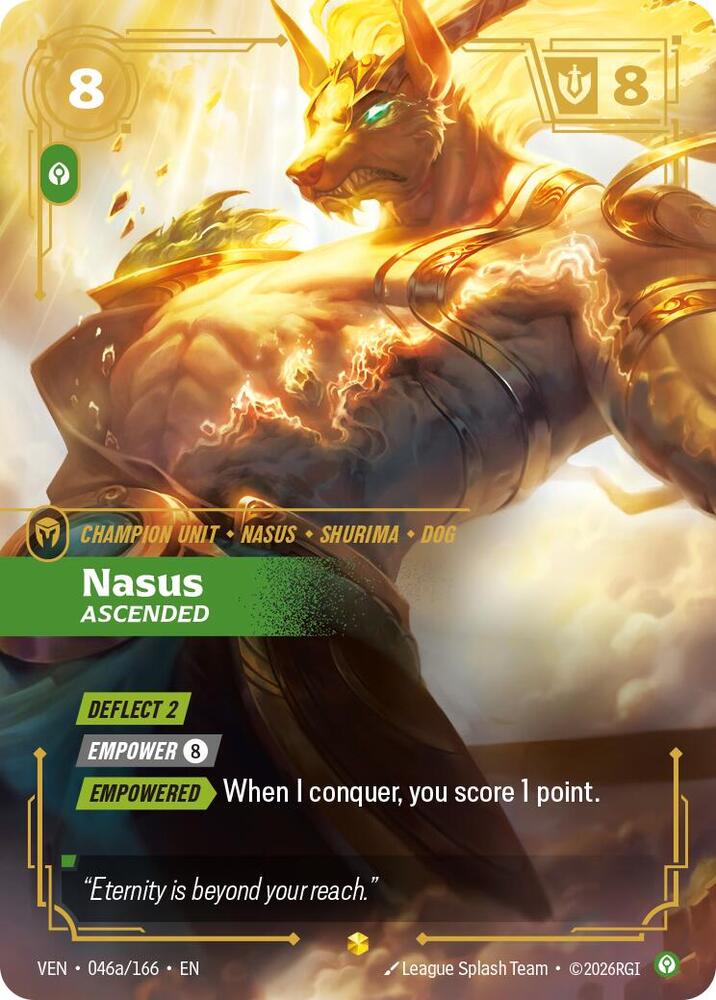 Nasus - Ascended (Alternate Art) - Vendetta (VEN)
