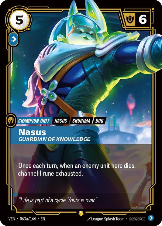 Nasus - Guardian of Knowledge (Alternate Art) - Vendetta (VEN)