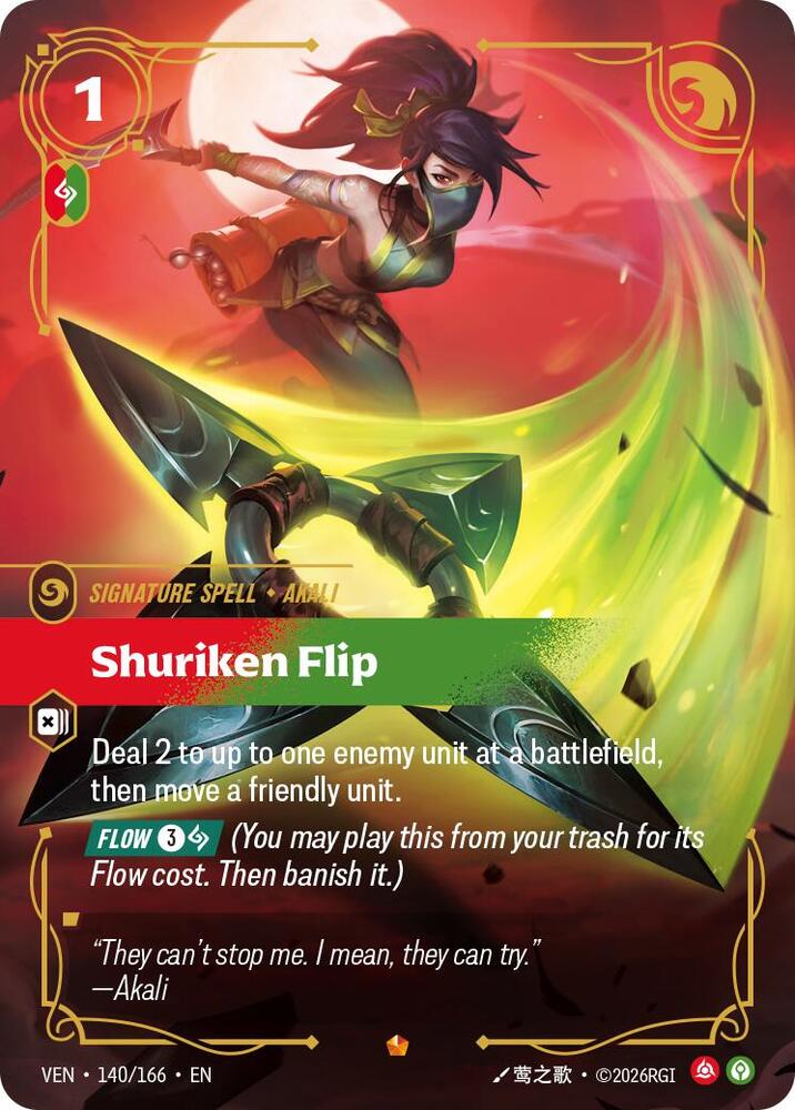 Shuriken Flip - Vendetta (VEN)