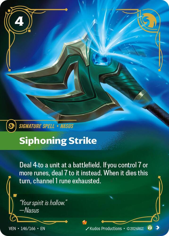 Siphoning Strike - Vendetta (VEN)