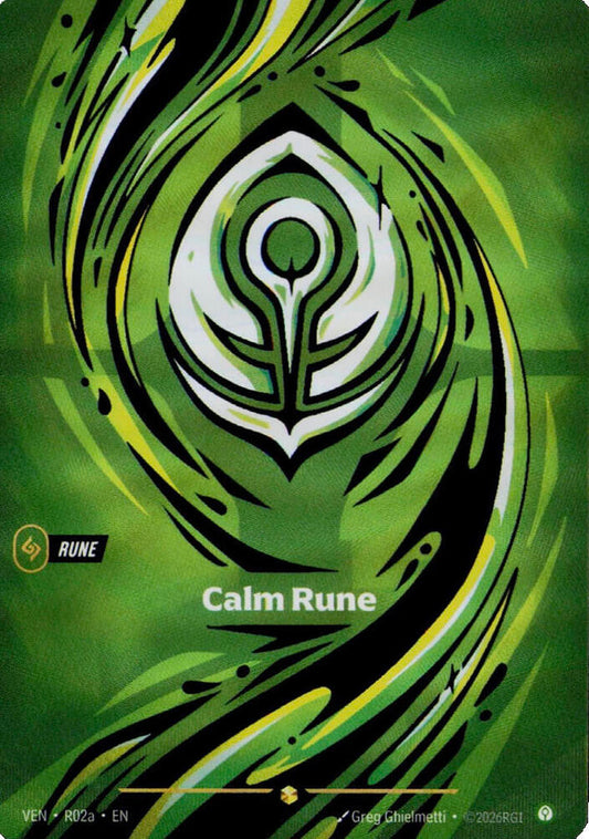 Calm Rune (R02a) - Vendetta (VEN)