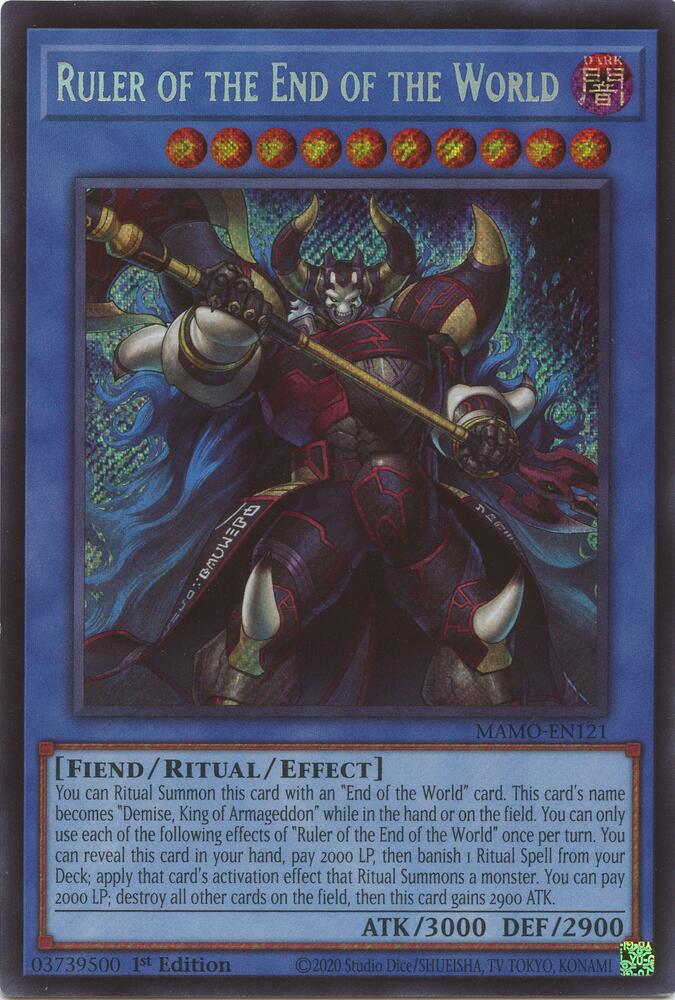Ruler of the End of the World - Magnificent Monsters (MAMO)